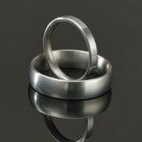 Abhurit Titan Paar Ringe mit 1 Brillant Ring