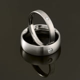 Abhurit Titan Paar Ringe mit Brillanten