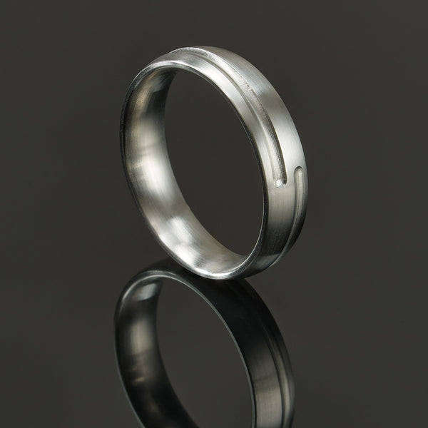 BARBERIIT titanium ring 6mm