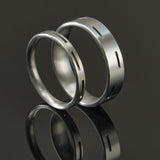 BAFERTISIT titanium rings pair