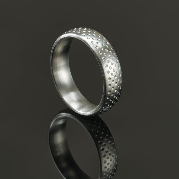 CALCIO titanium ring 6mm, 9mm