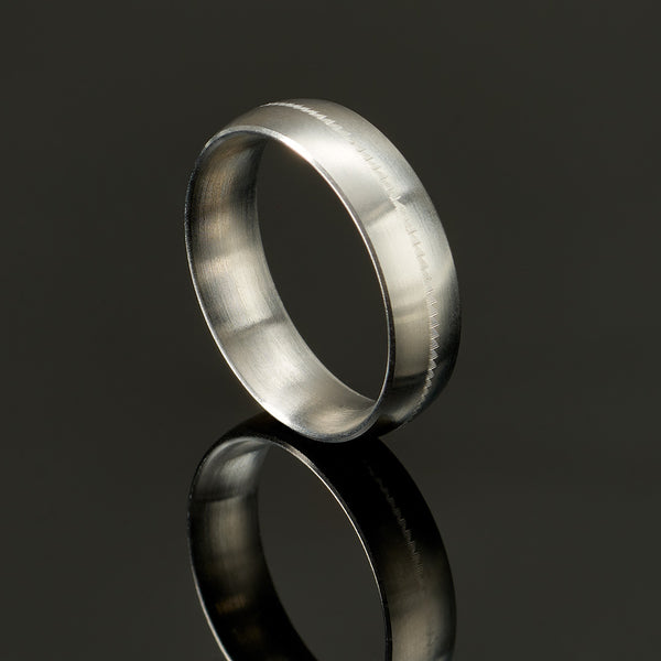 ACETAMIDE titanium ring 6mm