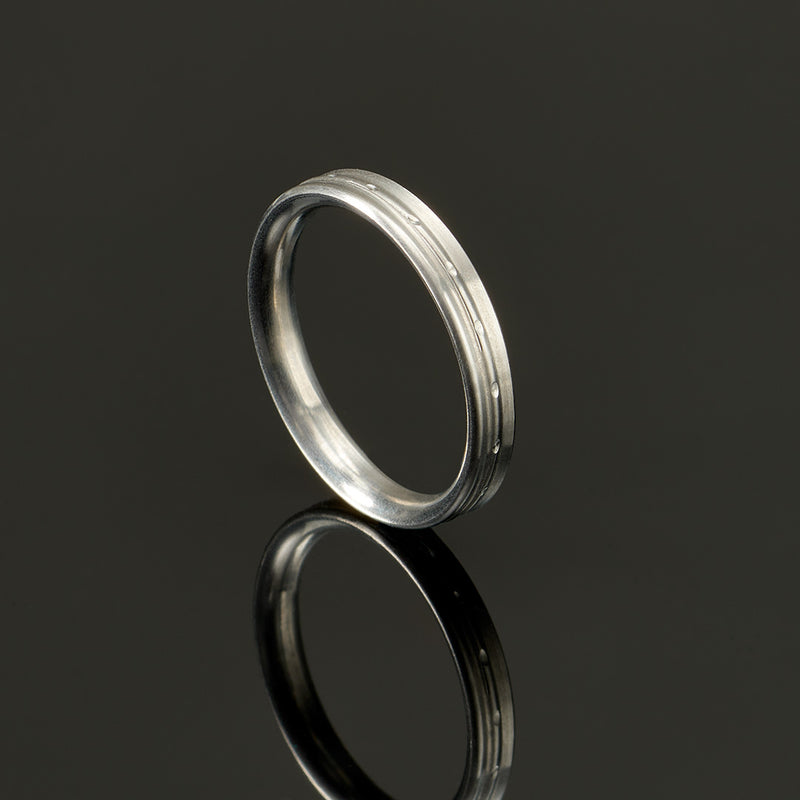 BERYLL titanium ring 3mm