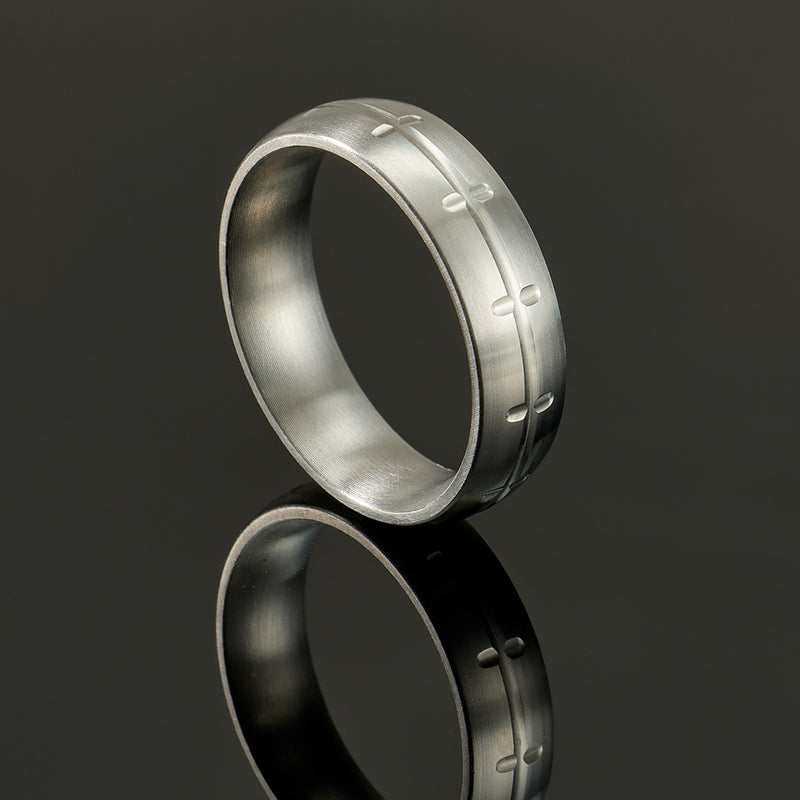 CALAVERIT titanium ring 6mm